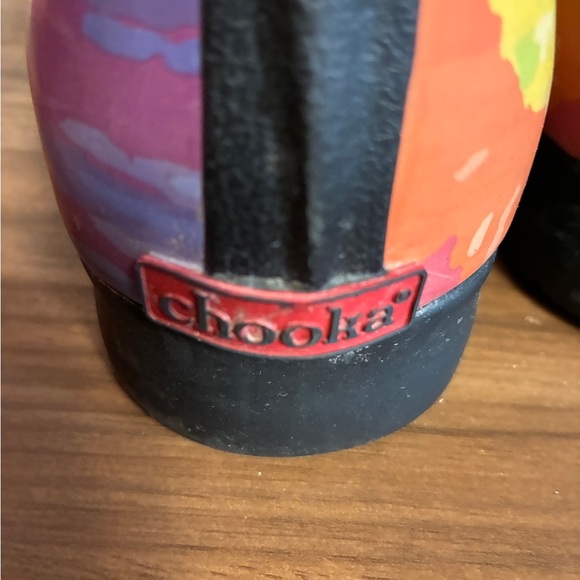 Chooka Women’s Rain Boot Chelsea Tie dye Swirl size 9 - Picture 5 of 7